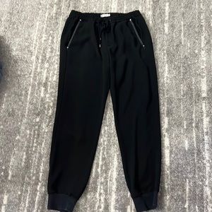Vince black joggers